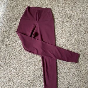 Kolorfulkoala maroon leggings